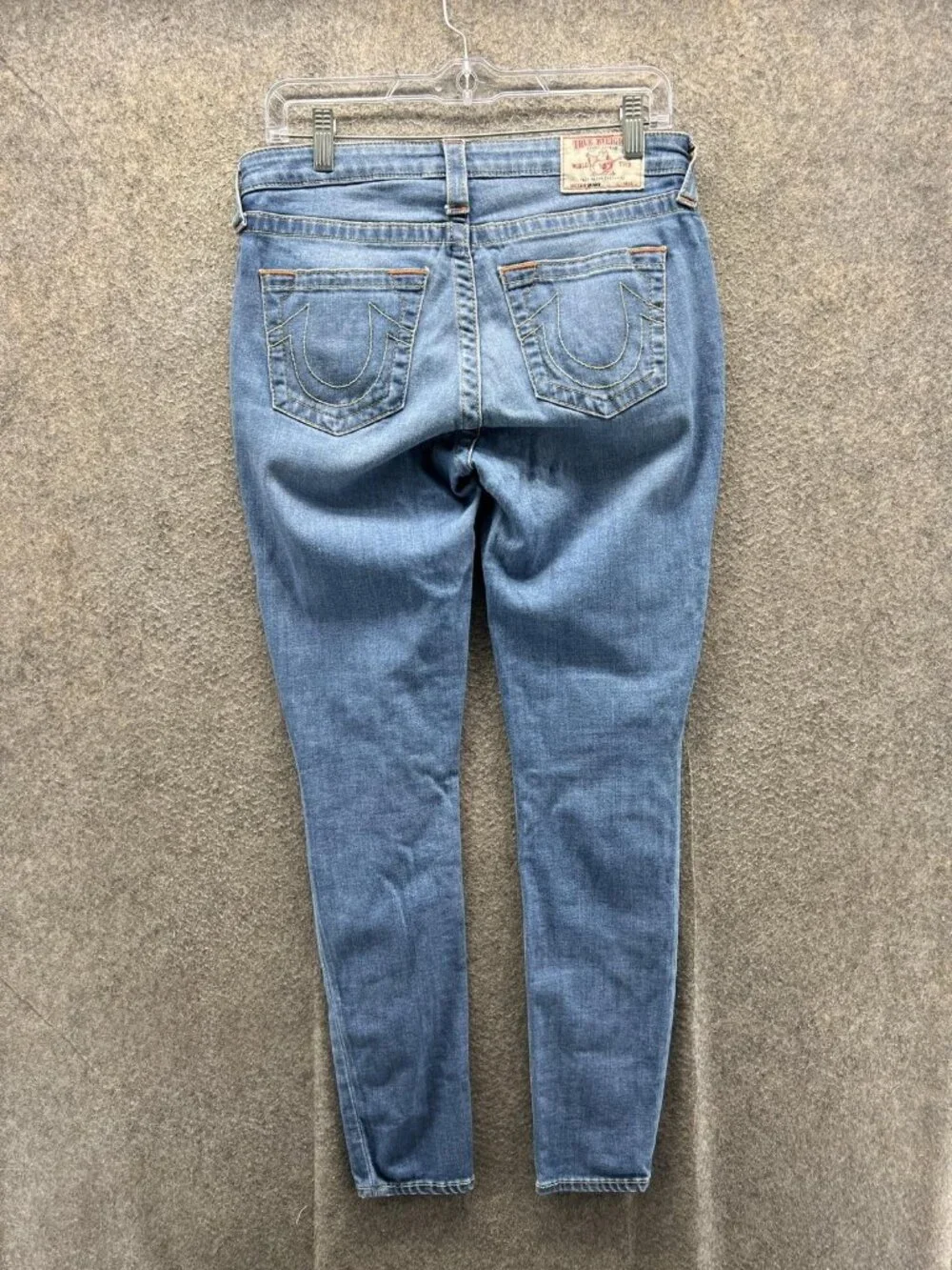 True Religion Curvy Skinny Jeans Womens 29 Blue Medium Wash Stretch Denim Pant